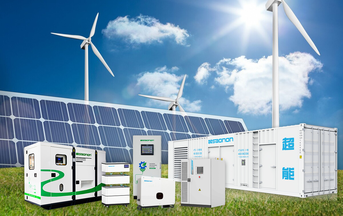 共赴零碳未来 | 龙八国际“风-光-柴-储”微电网系统先容